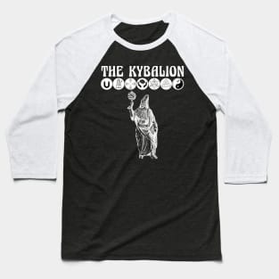 Seven Hermetic Principles of the Kybalion - Hermes Trismegistus Baseball T-Shirt